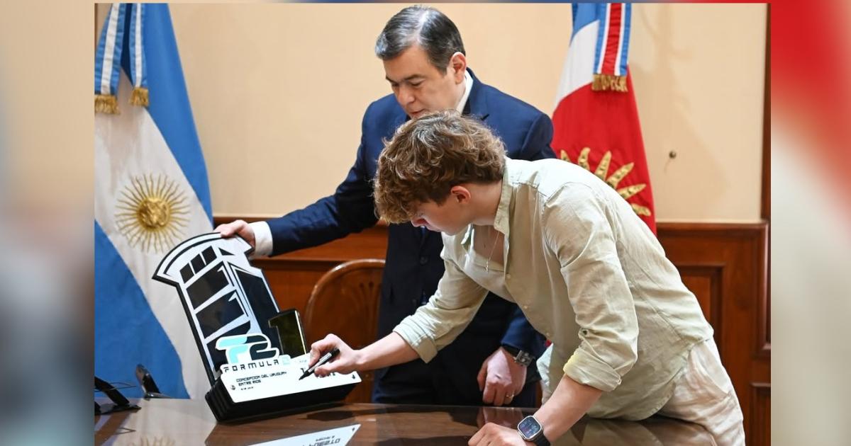 El Dr Gerardo Zamora junto a Jorge Bruno (Foto- Gobierno de Santiago del Estero)