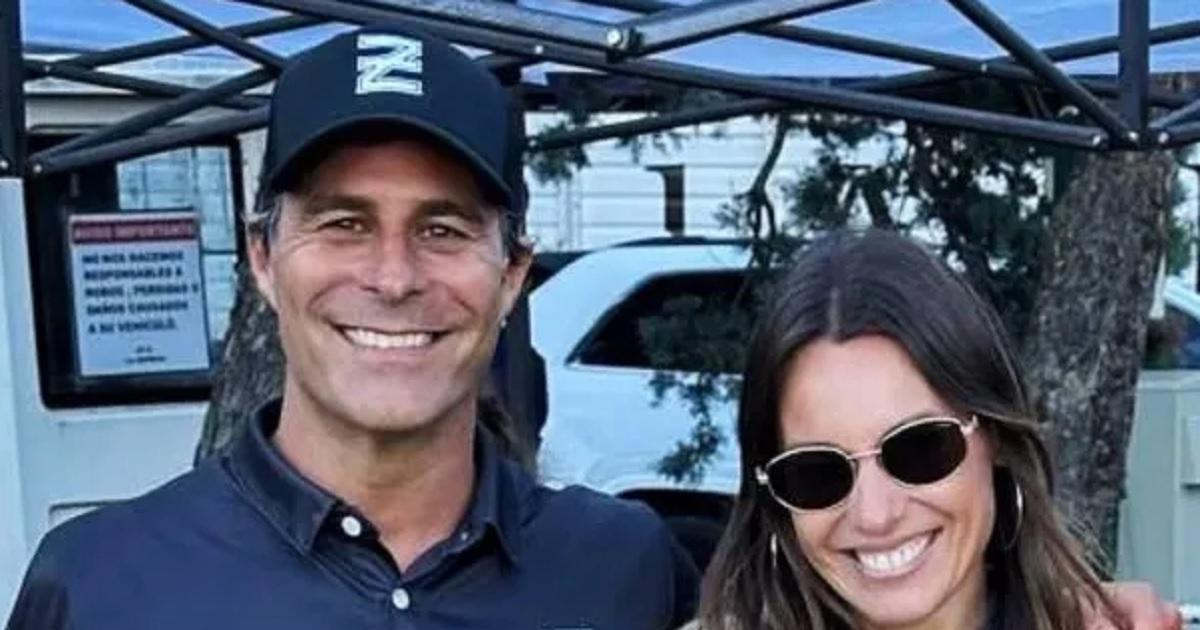 De reojo y sin disimulo- captan a Moritaacuten mirando a Pampita y su novio polista