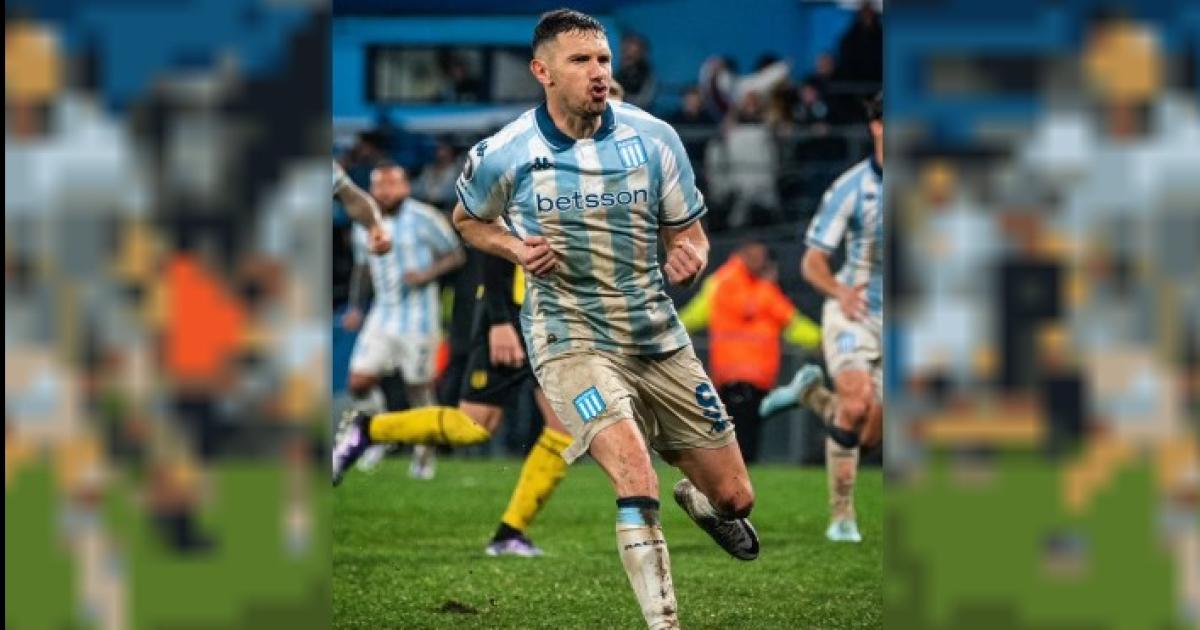 Adrin Maravilla Martínez delantero de Racing (Foto- @RacingClub)