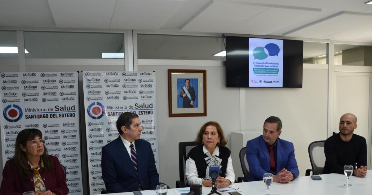 Se anuncioacute el 2ordm Encuentro Provincial de Educacioacuten para la Salud 2025