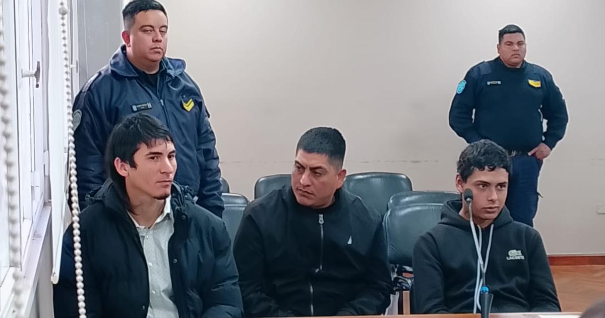 Las penas alcanzan los 12 años de prisión para Leandro Pedraza 11 años para Maximiliano Castillo y 9 años para Omar Gómez