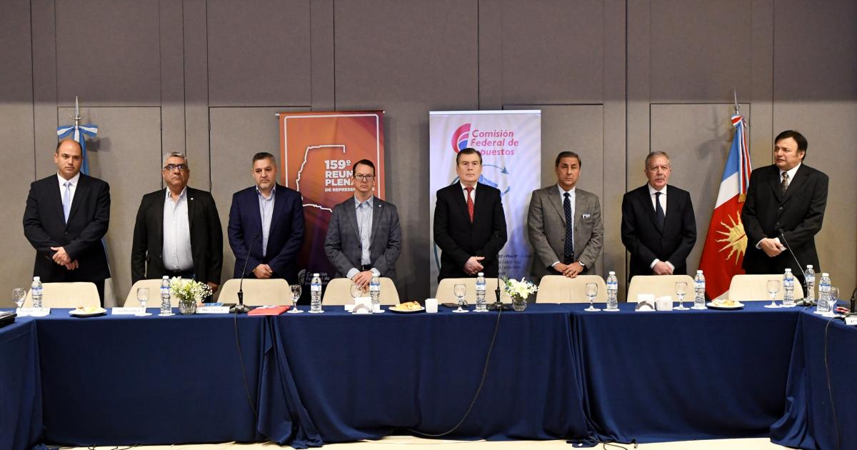 Zamora presidioacute la apertura de la Reunioacuten Plenaria de la Comisioacuten Federal de Impuestos