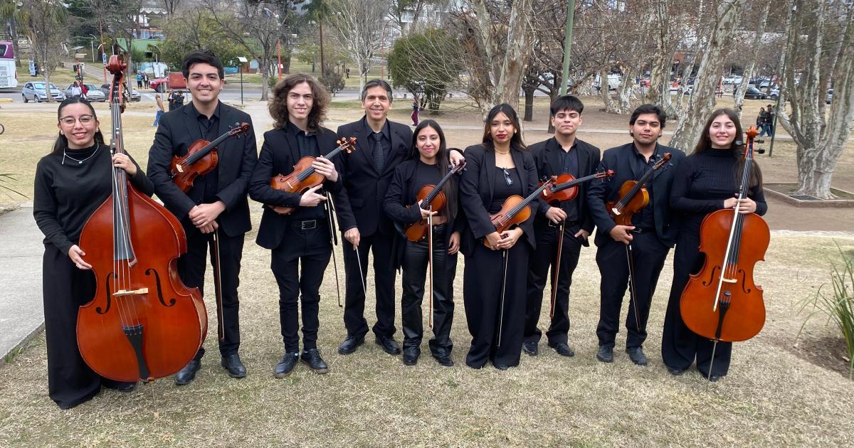 La Orquesta Gioia Giovanile brilloacute en un seminario de Coacuterdoba
