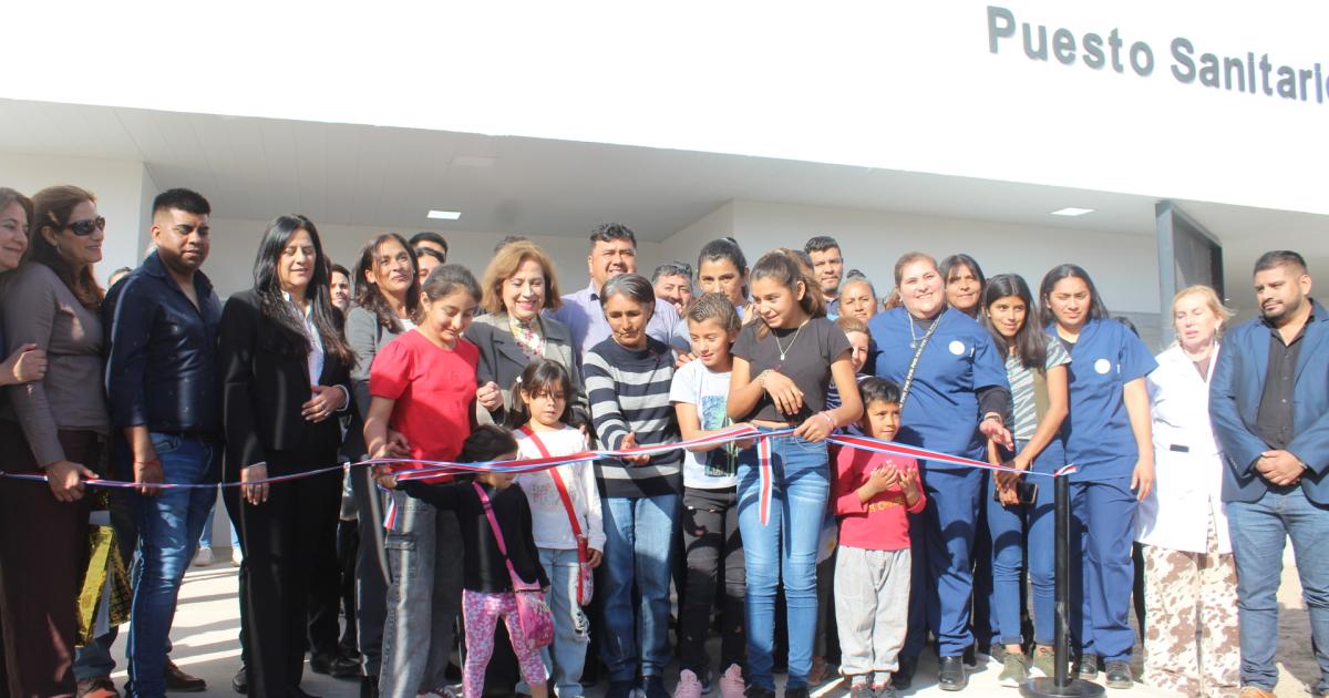 Se inauguroacute un nuevo Puesto Sanitario en Cardoacuten Esquina departamento Figueroa