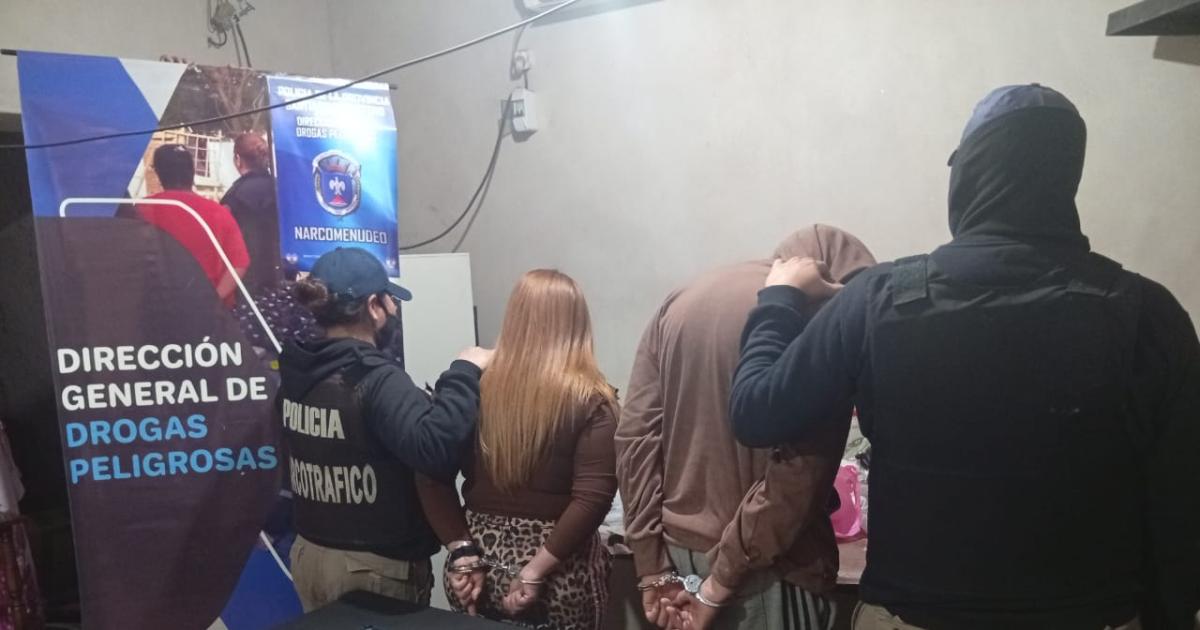 Golpe al narco- detienen a tres dealers y secuestran marihuana