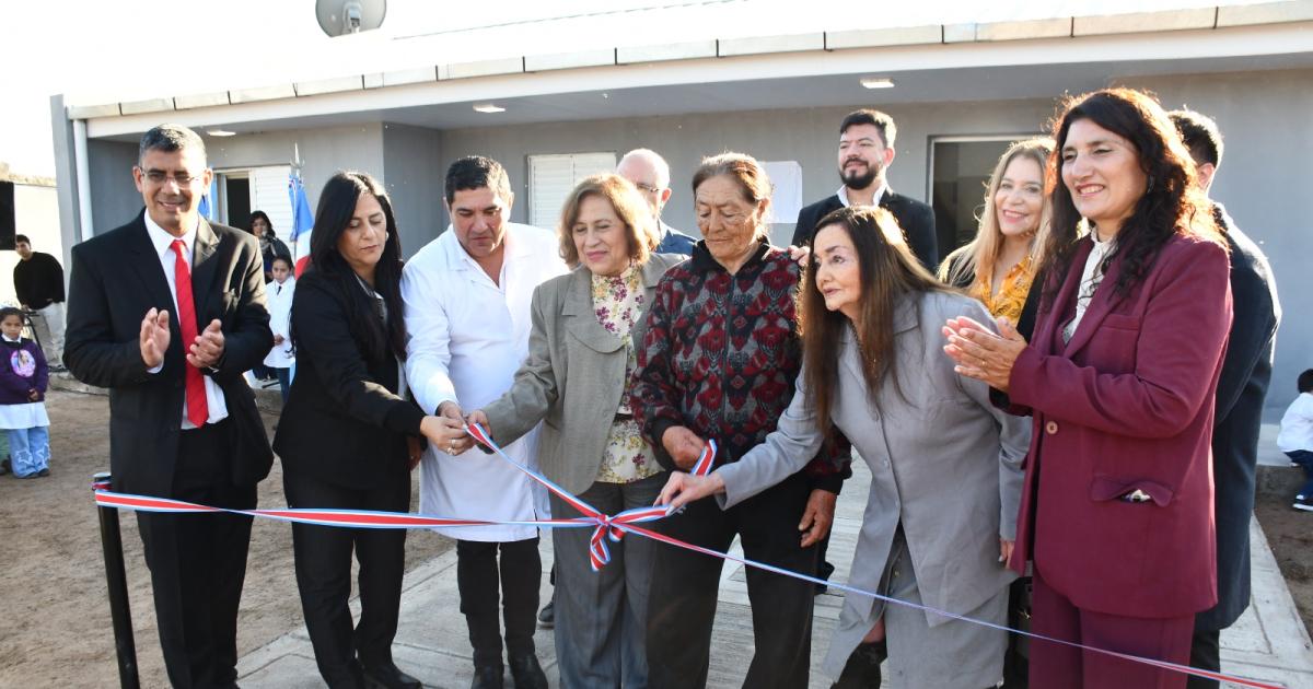 Inauguran un nuevo puesto sanitario en la localidad de Tres Chañares