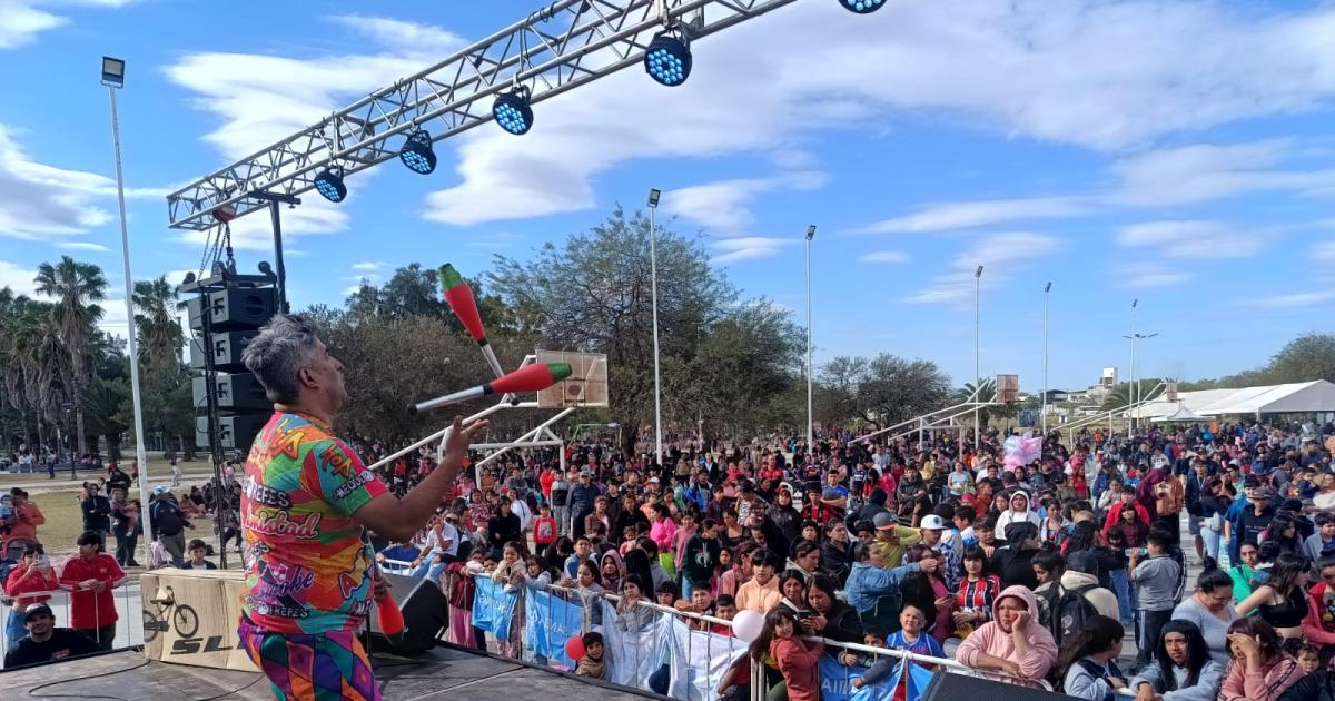 Miles de niños y niñas participaron de una soleada jornada de festejo en el Parque Sur