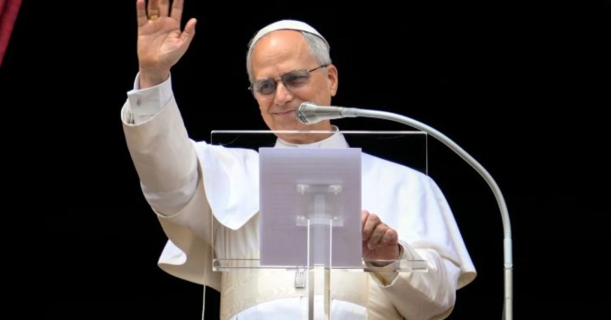 El papa León XIV renovó su llamado a la oración por la paz (Foto- Redes)