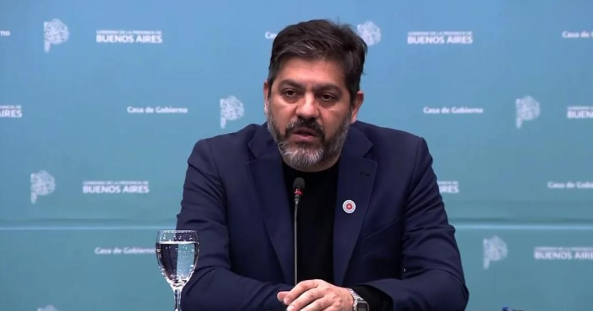 Carlos Bianco ministro de Gobierno de la provincia de Buenos Aires