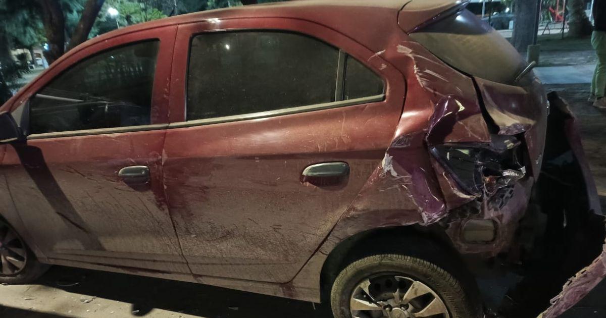 María Luz Righetti es propietaria de un Onix uno de los autos destrozados tras el choque