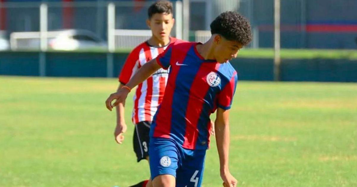El juvenil bandeño se desempeñaba en la octava división