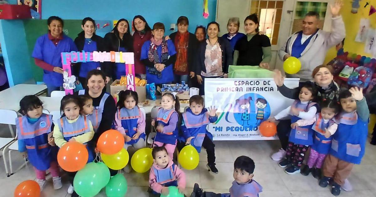 Se realizoacute una jornada de vacunacioacuten en el Jardiacuten Caritas del Bordm Villa Rosita