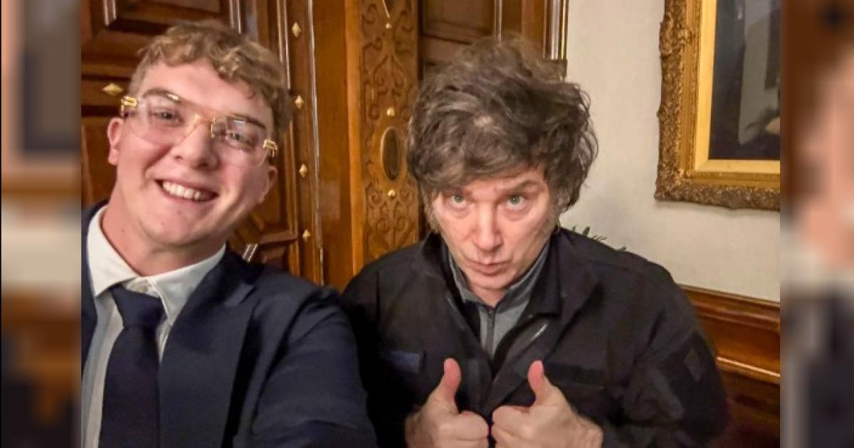 Hayden Mark Davis el creador de la criptomoneda (memecoin) LIBRA FOTO NA @JMilei