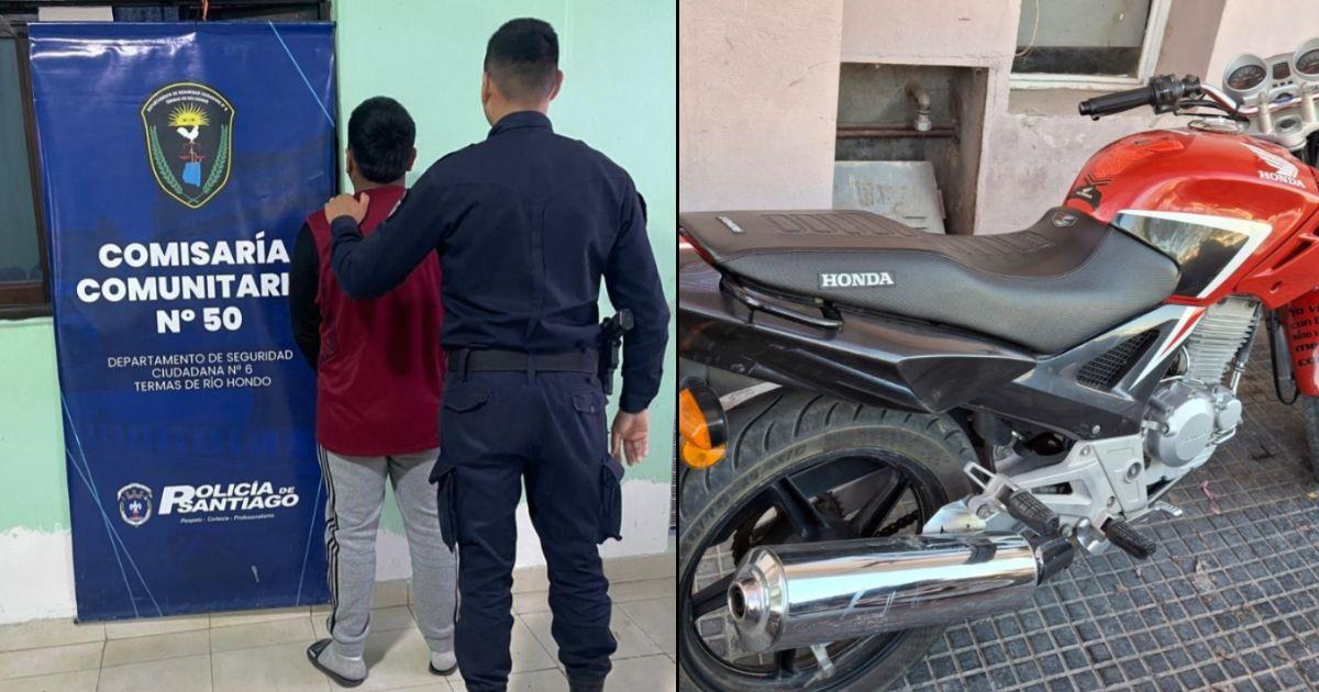 El implicado fue trasladado a la Comisaría 50 de Termas