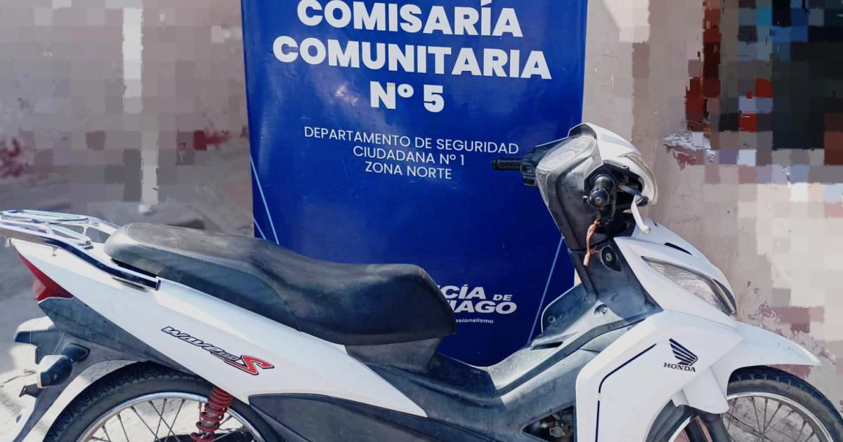 Recuperan una motocicleta con pedido de secuestro en El Deancito