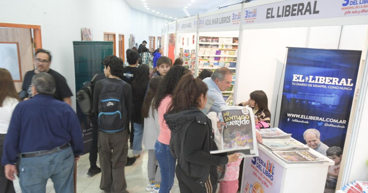 El stand del Diario EL LIBERAL fue uno de los ms visitados durante las dos jornadas