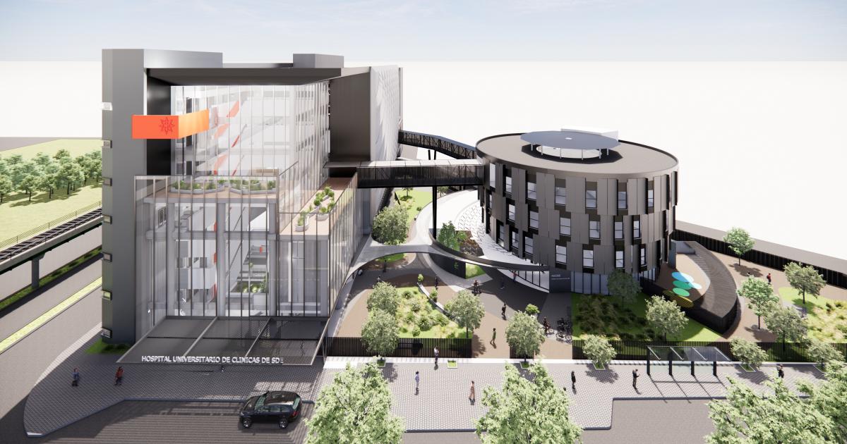 Imgenes exclusivas de cómo ser el Hospital Universitario de Clínicas de Santiago del Estero