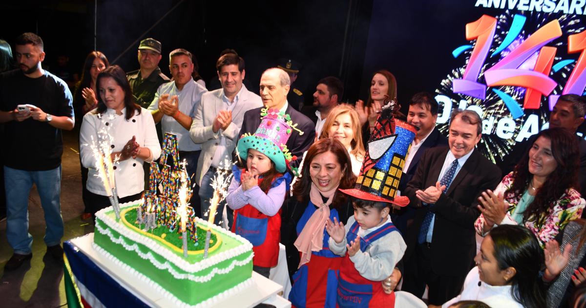 La ciudad de Villa Ojo de Agua celebroacute su 141deg Aniversario