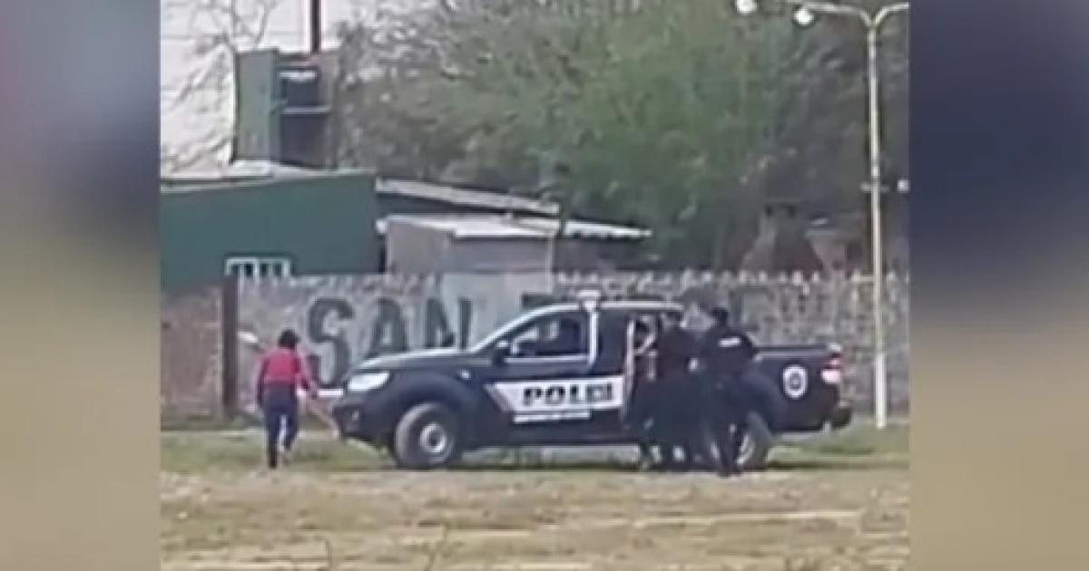 Añatuya- fue detenida la mujer que atacó al personal policial 