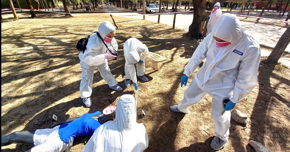 Un acercamiento a la Criminalística (Foto- Gabriela Acuña)