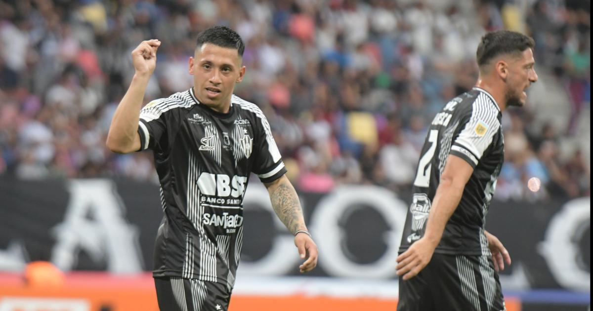 DECISIVO Matías Perelló tuvo un gran partido ante Estudiantes y le marcó el 2-0 El sbado ser clave ante Vélez