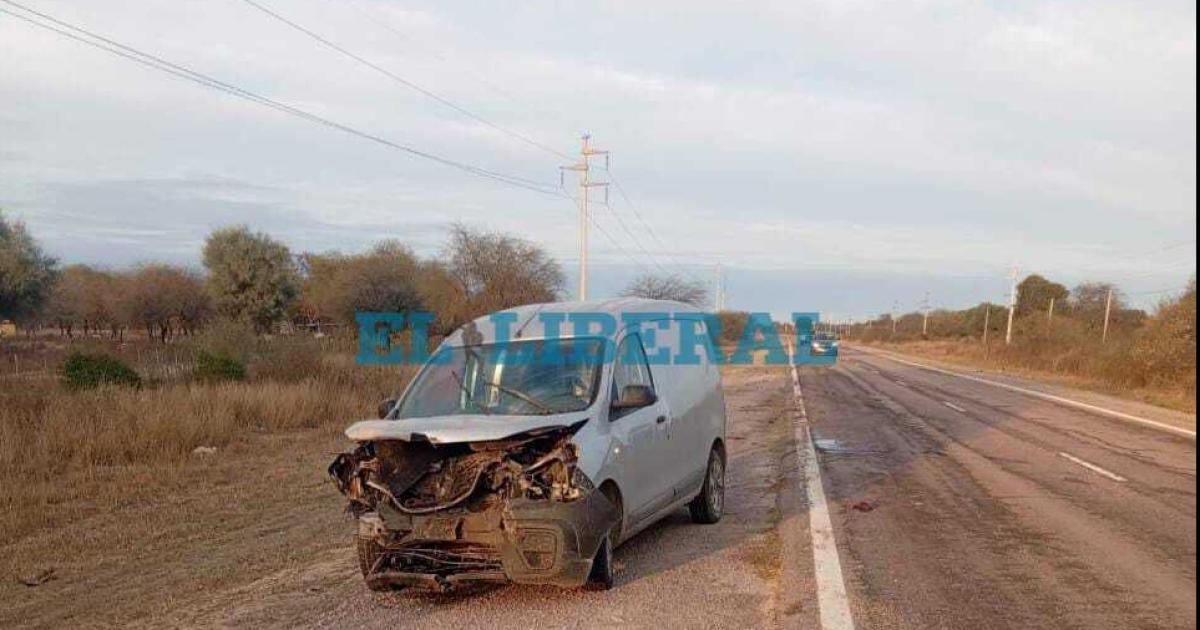 Importantes daños en el vehículo