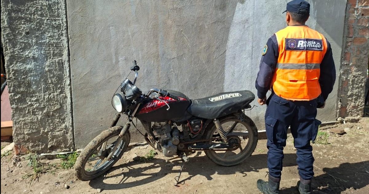 El rodado pudo ser recuperado (Foto- Policía de la Provincia)