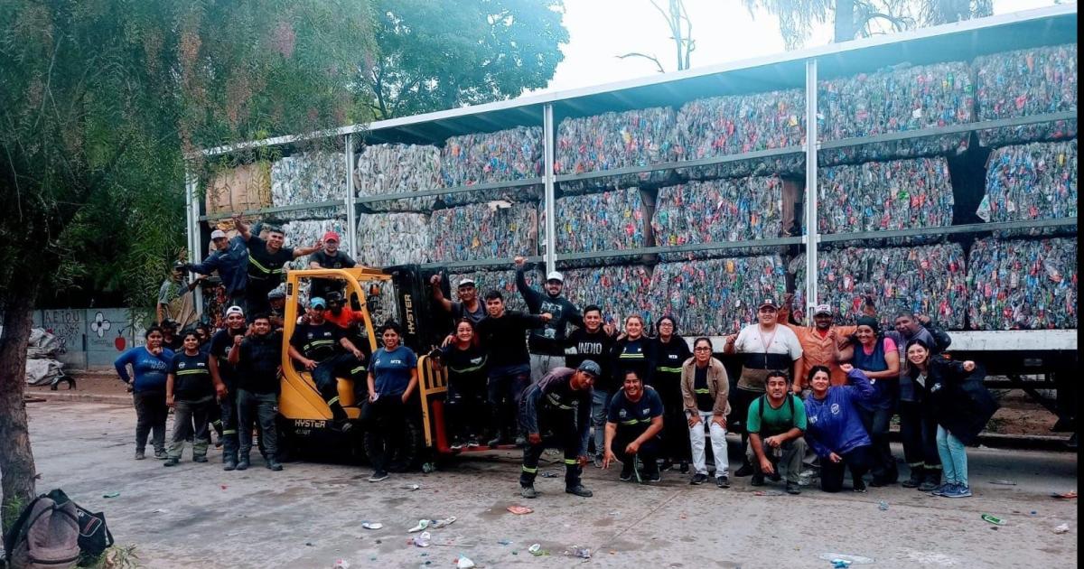 TAREA Los recuperadores recolectan materiales reciclables los clasifican y reinsertan en el circuito productivo