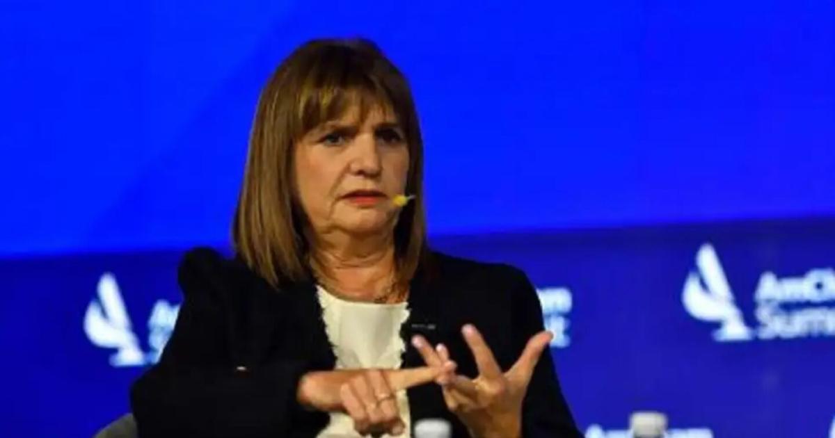 Bullrich calificó la filtración de audios como una de las operaciones ms peligrosas de la historia (Foto TN)
