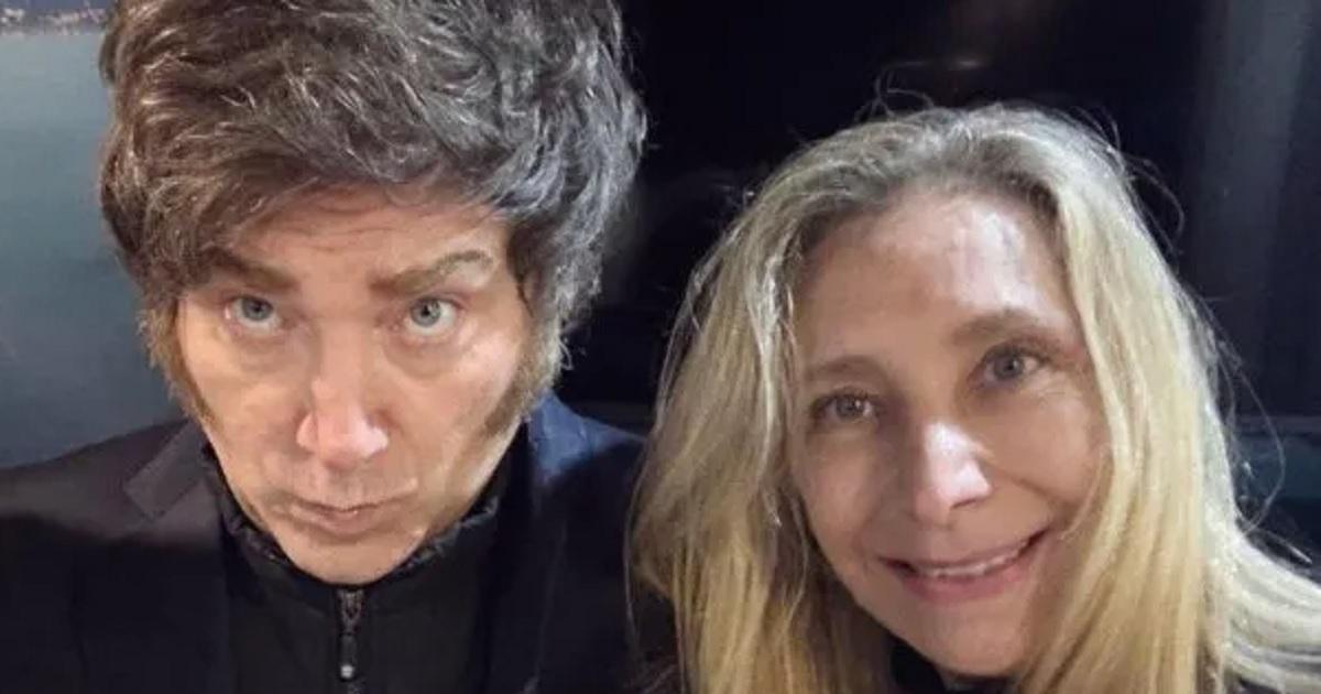 Javier y Karina Milei- Foto- Minuto Uno