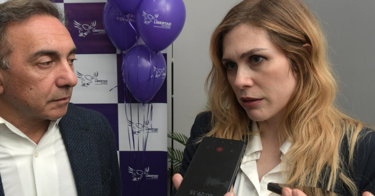 Lemoine participó del lanzamiento de campaña y presentación de candidatos libertarios en Santiago del Estero