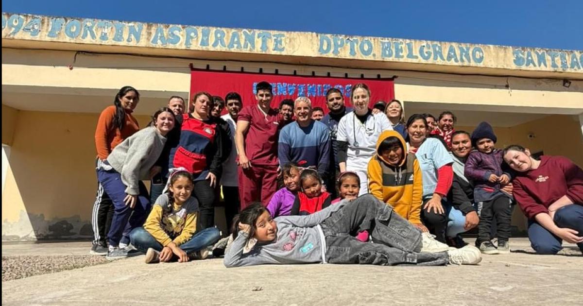 Realizaron operativo de atencioacuten meacutedica integral en El Aspirante