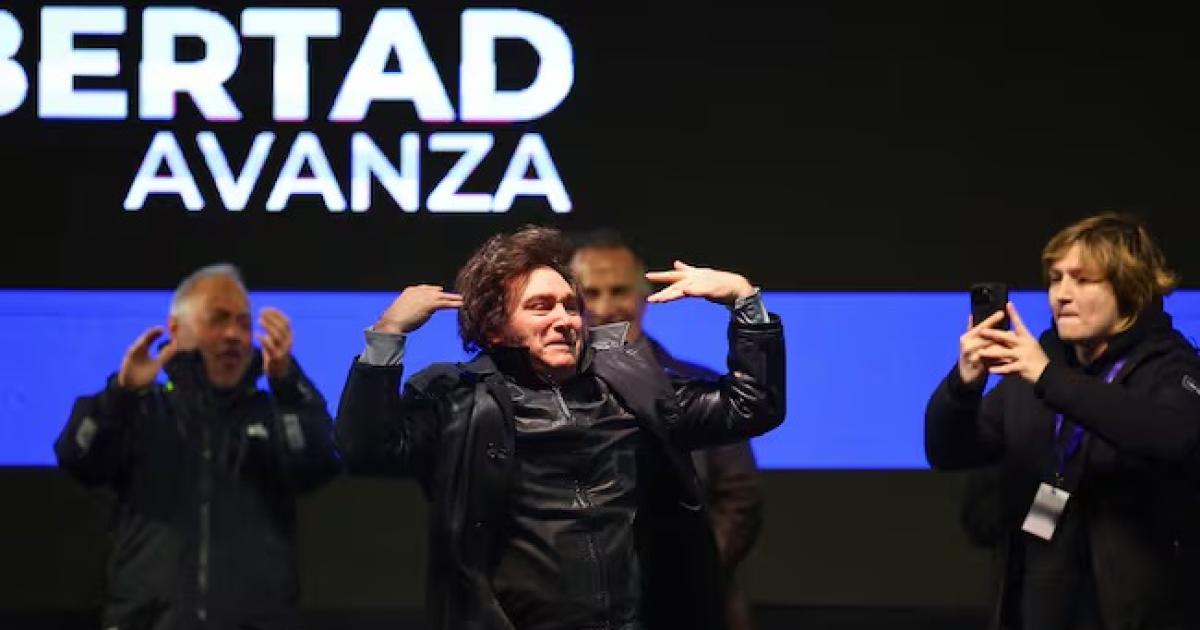 Javier Milei cerró la campaña de La Libertad Avanza en Moreno con fuertes críticas al kirchnerismo y un llamado a votar (Foto- TN)