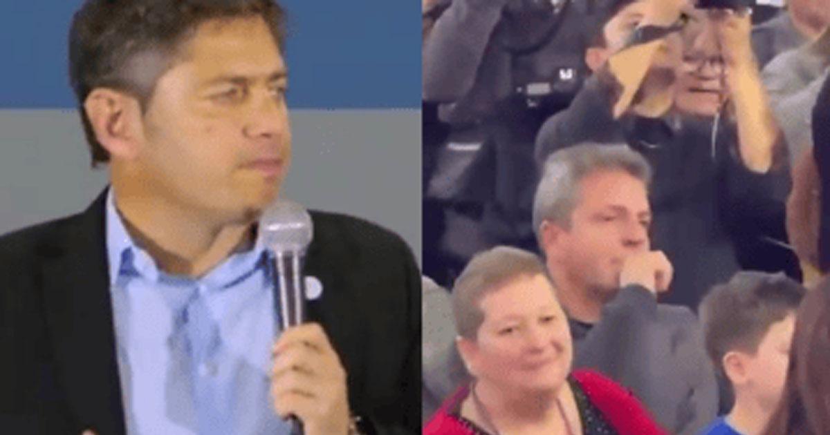 La emocioacuten de Sergio Massa por un gesto de Axel Kicillof
