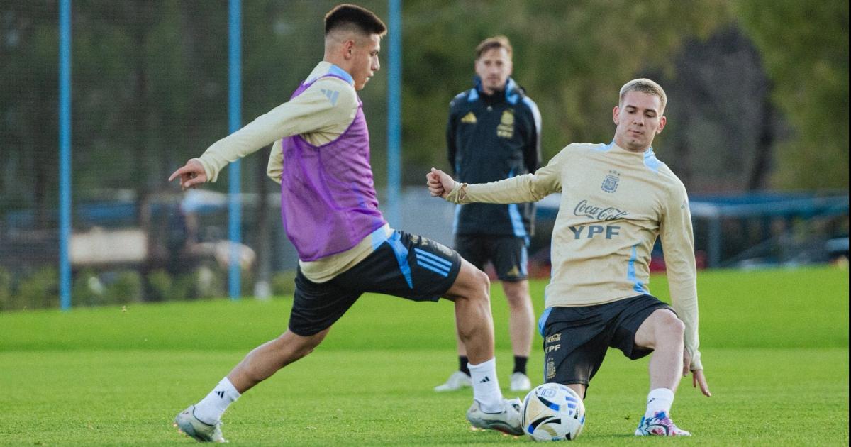 Scaloni define al probable equipo de la Selección Argentina para recibir a Venezuela