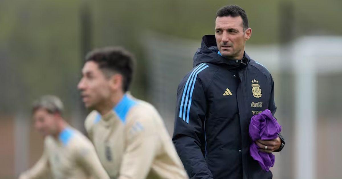 La Selección argentina enfrentar esta noche a Venezuela (Foto- EFE)