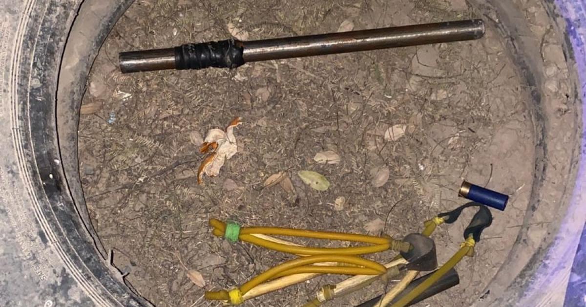 Aprehendieron a dos sujetos y secuestraron armas de fabricacioacuten casera en Villa del Carmen