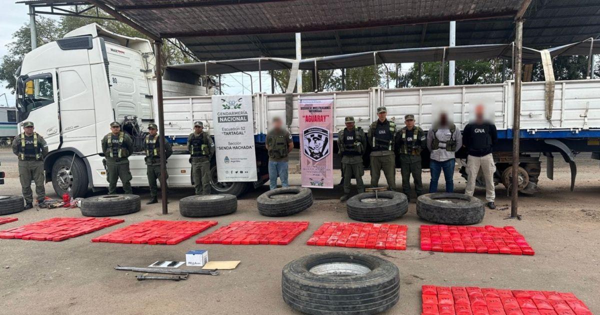 Gendarmería Nacional realizó un amplio procedimiento