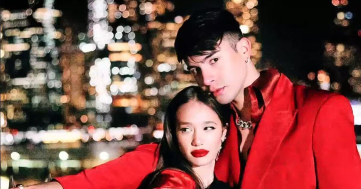 Ángela Torres y Rusherking estuvieron de novios por un año y medio (Foto- La Nación)