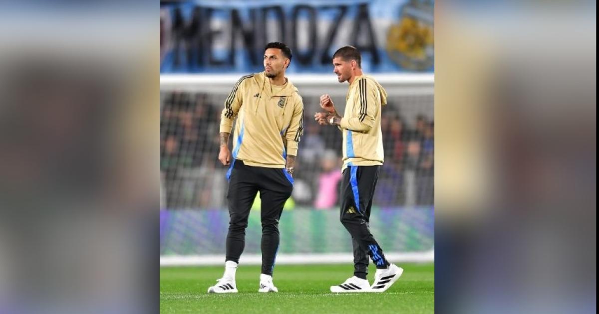 Leandro Paredes y Rodrigo De Paul (Foto- El Grfico)