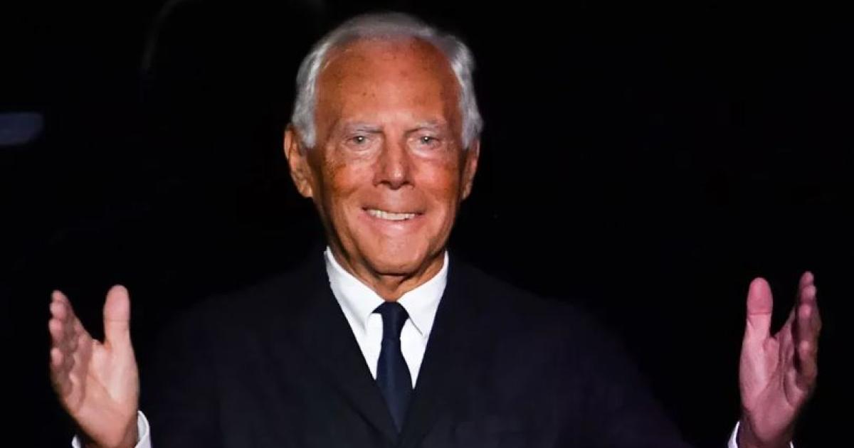 De qué murió Giorgio Armani a los 91 años emperador del estilo