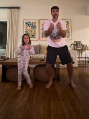Pedro Alfonso compartioacute un video bailando junto a Filipa su hija y las redes estallaron