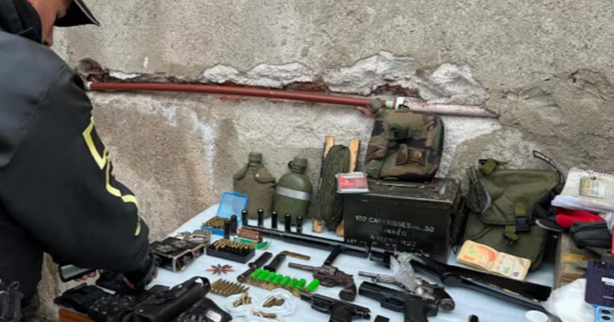 Desarticulan una banda armada con invernadero de marihuana y ms de 300 cubiertas robadas (Foto- El Doce)