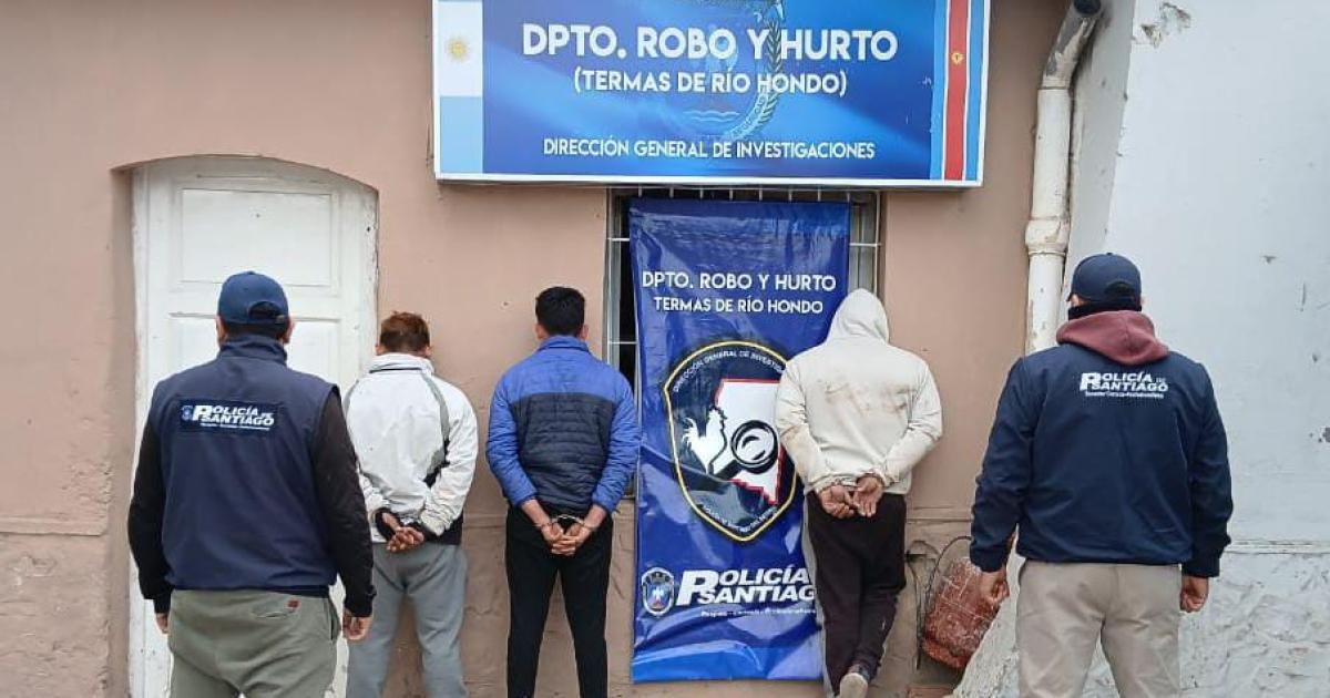 Detenidos (Foto- Policía de la Provincia)