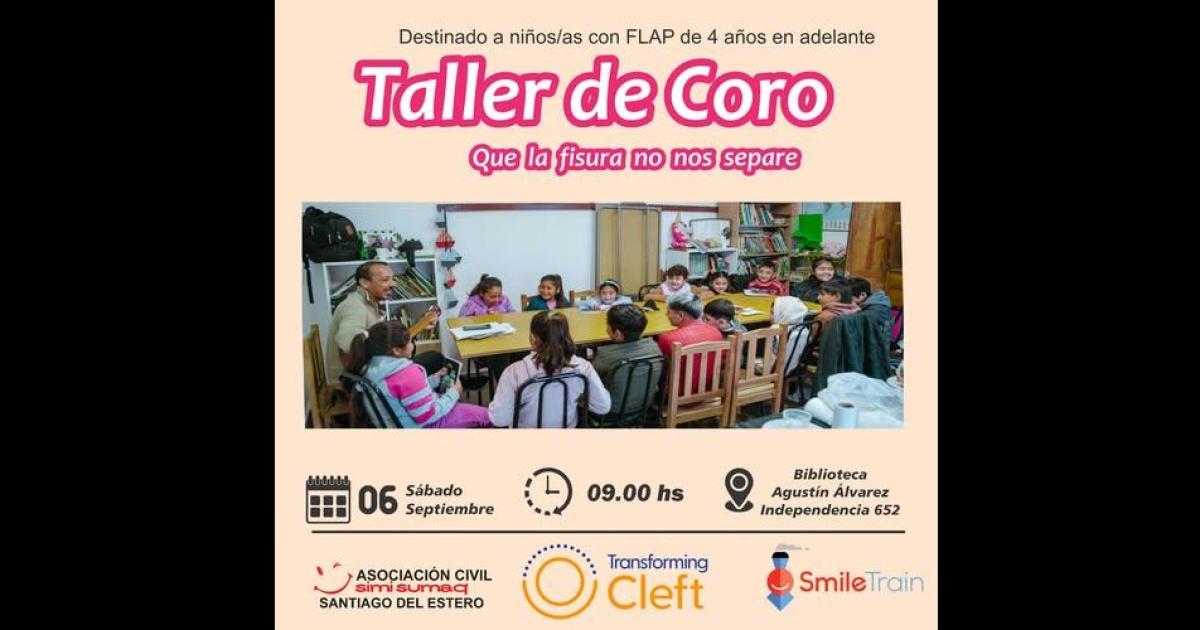 Ofrecern taller de canto para niños co FLAP y para padres