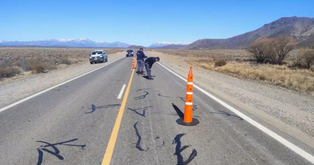 La mujer hacia dedo en la ruta cuando fue atropellada