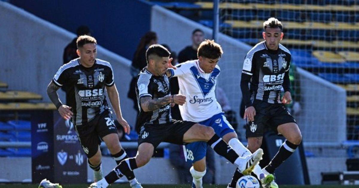 El santiagueño jugó un partidazo ante Central Córdoba