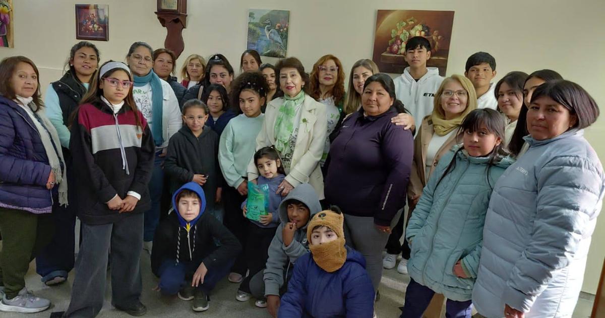 ACTO La entrega se concretó en un encuentro de total armonía amor y respeto