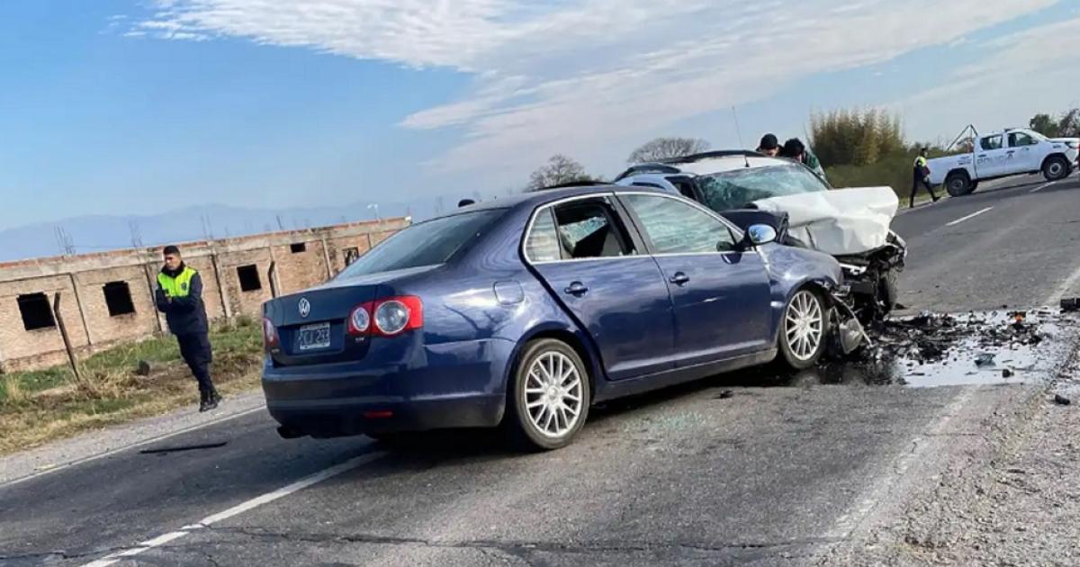 Choque frontal terminó en tragedia - Foto- La Gaceta
