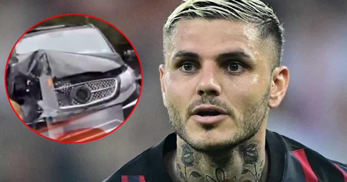 Icardi se quedó sin auto en la capital turca
